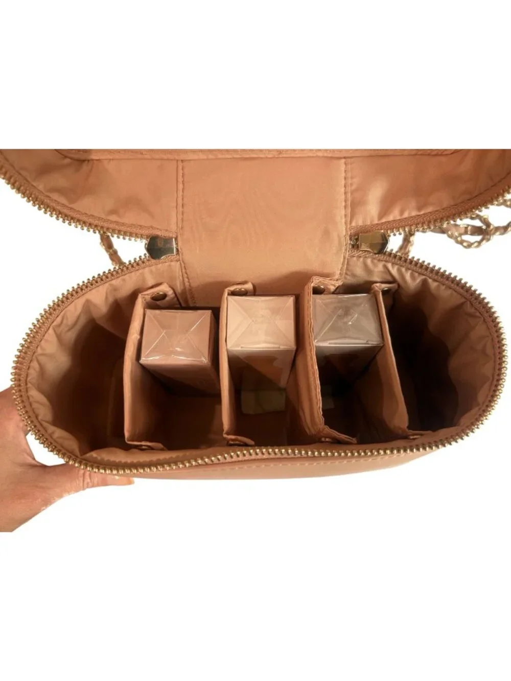 Kayali Freedom Collection Structured Vanity Purse and Travel Fragrances